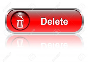 6425730-Delete-button-icon-red-glossy-with-shadow-Stock-Vector